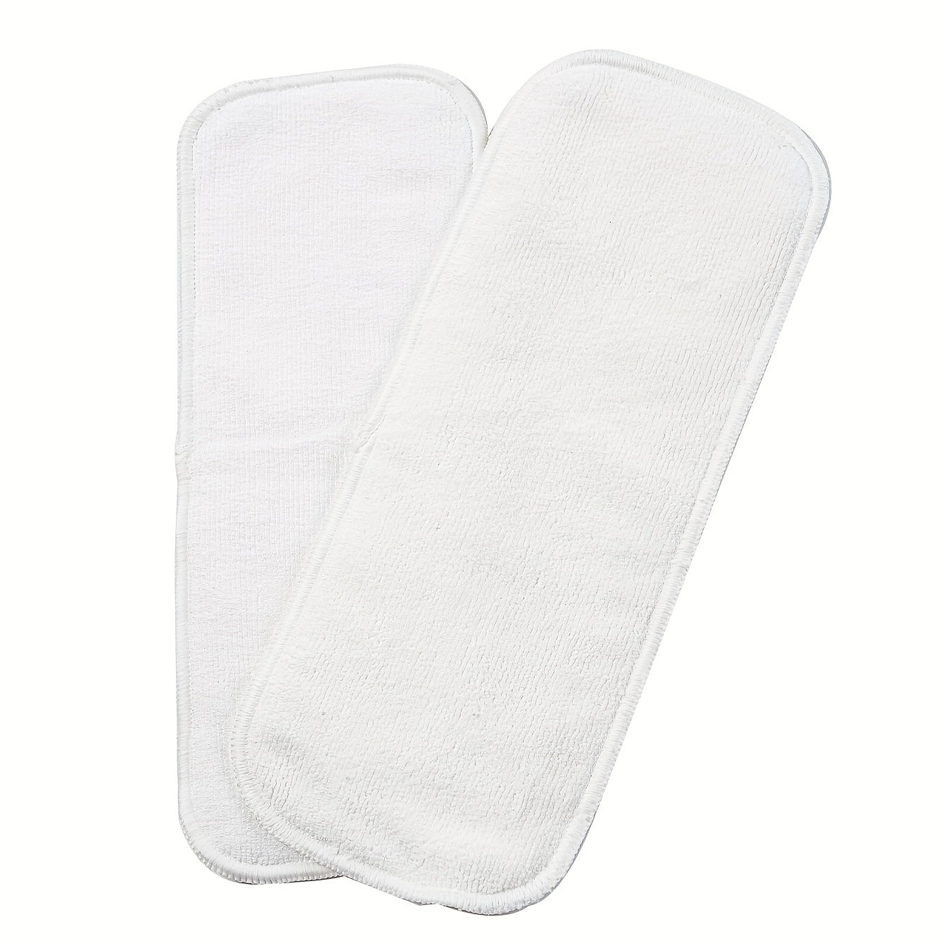 Washable Diaper Pads 5 Pack with 3 Layers Ultra-Absorbent 35x13.5cm for Cloth Diapers