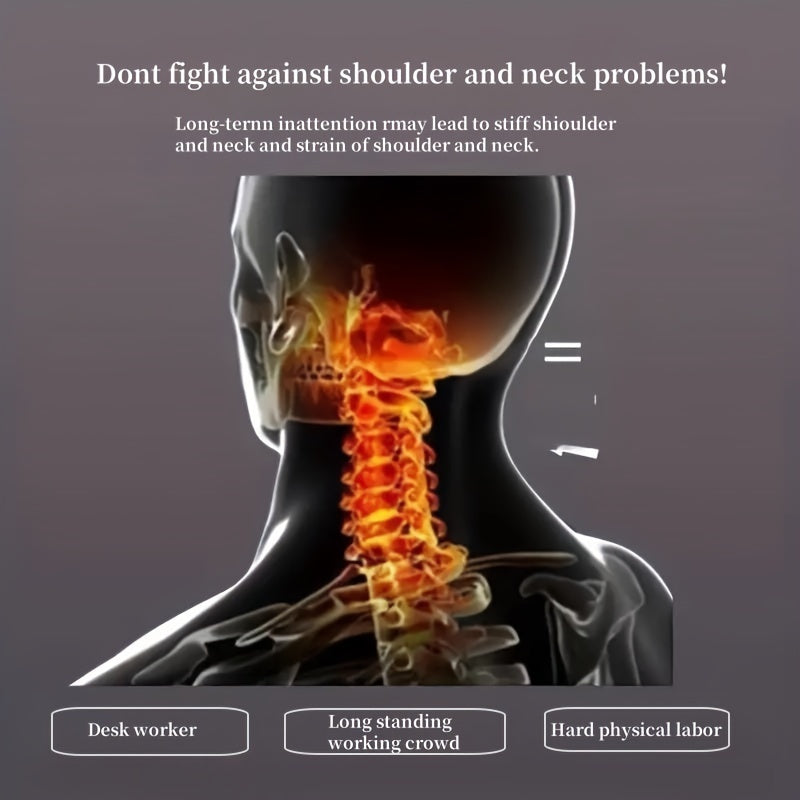 Cervical Neck Support Pillow for Spine Alignment and Deep Sleep, Machine Washable