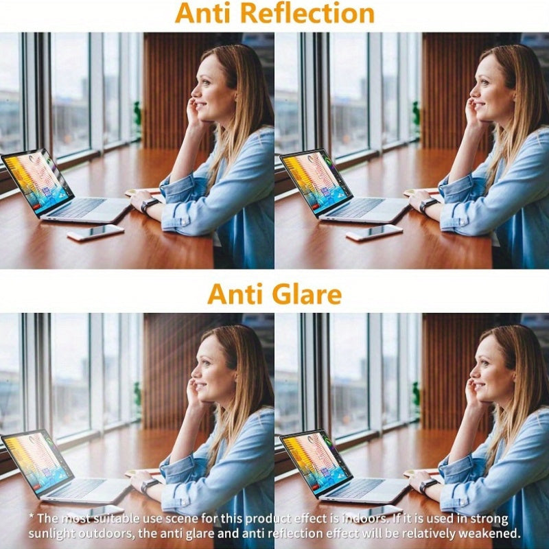 Matte Anti-Glare 15.6-Inch Laptop Screen Protector for 16:9 Displays