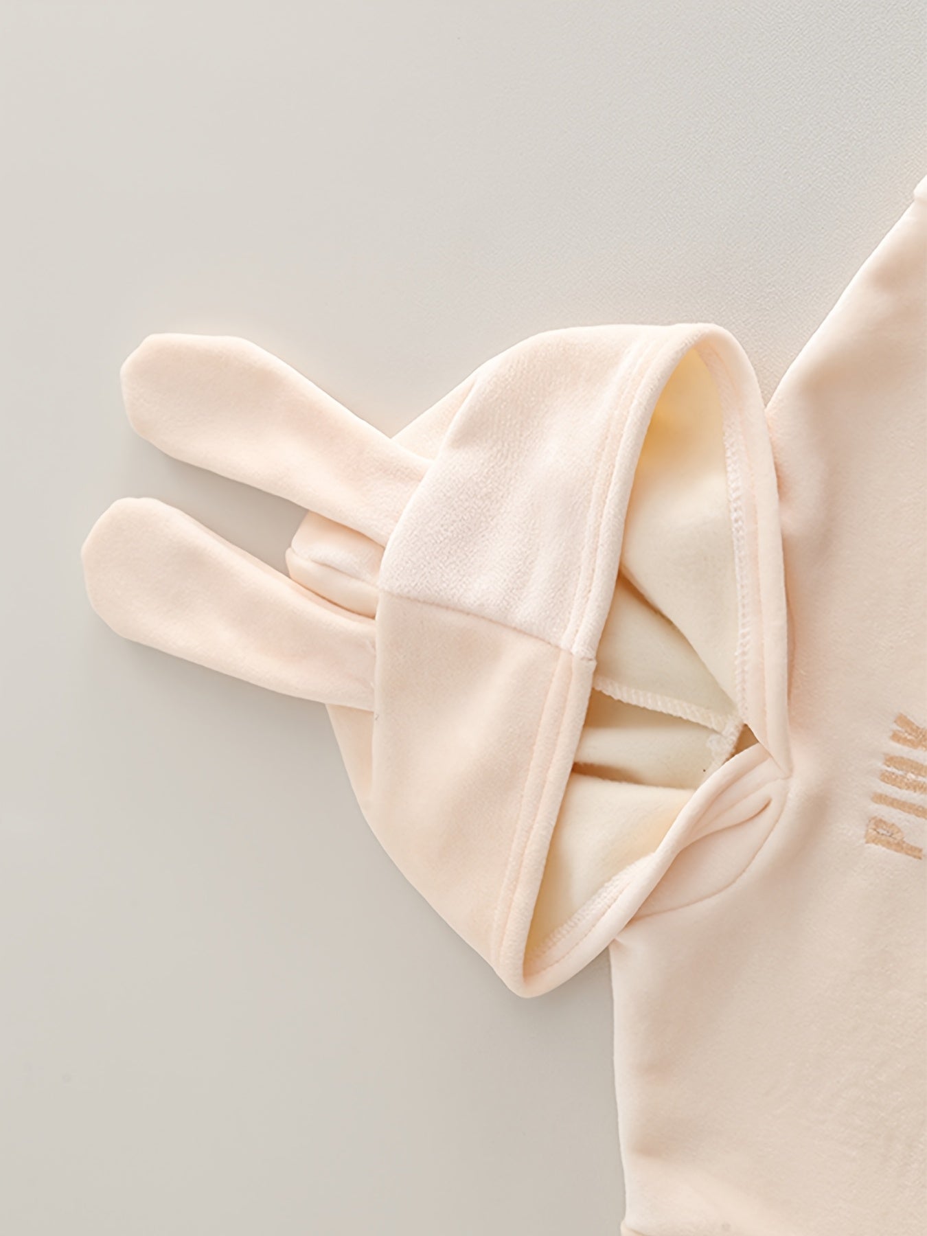 Детский комплект для девочек осень-зима: мультяшный кролик, велюровый свитшот, повседневная спортивная одежда