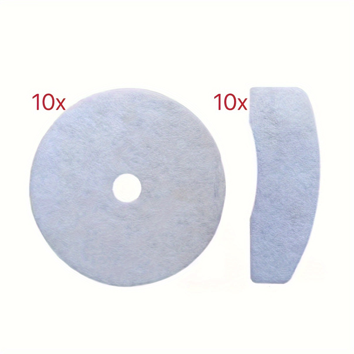 20Pcs Dryer and Washing Machine Filters Felted Material Clogging Prevention