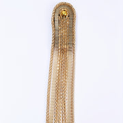 Men's Retro Tassel Chain Shoulder Badge 1pc Accessories