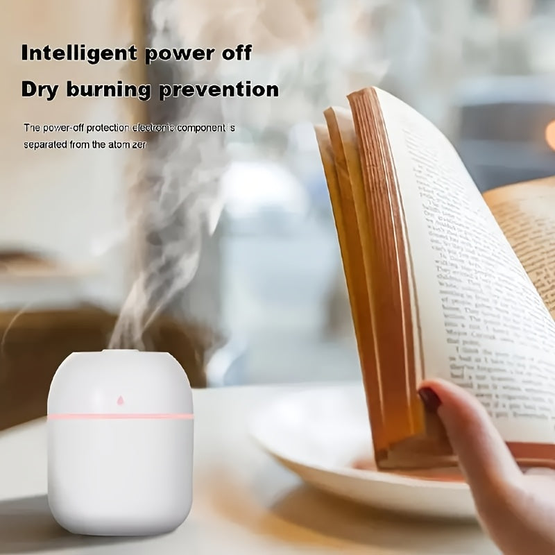 Kichik USB quvvatlangan mini namlovchi, jim ishlash, ko'chma dizayn va turli muhitlar uchun rangli LED chiroqlar bilan. Og'ir tutun, ikki darajali chiqish va bitta tugma bilan boshqarish imkoniyatlariga ega. Ideal