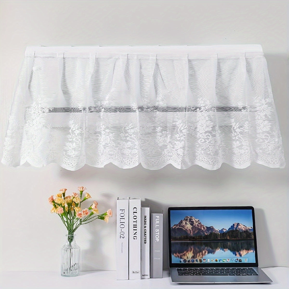 No-Drill Air Conditioner Vent Cover Self-Adhesive Easy Installation Water Saving