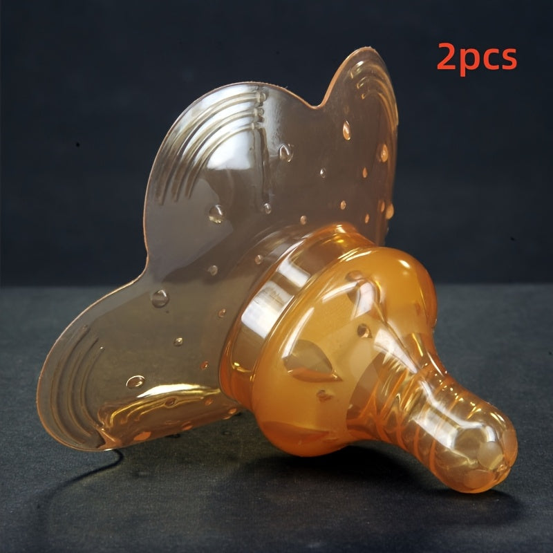 Silicone Nipple Protectors for Breastfeeding Pack of 2 BPA-Free Portable Compatible with Pumps