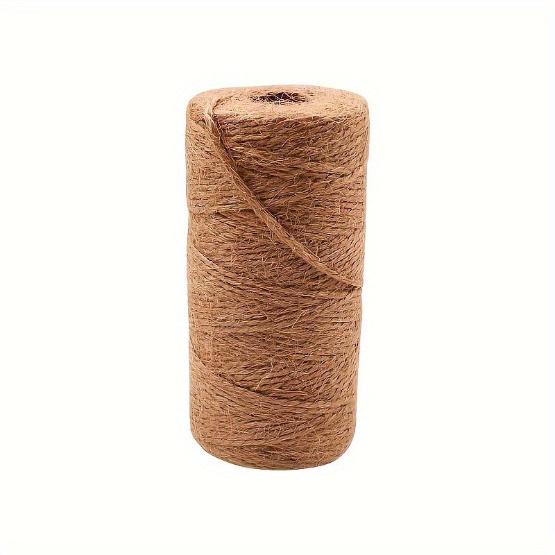 Natural Jute Twine 100m for Gardening Plant Wrapping Arts Crafts Weddings