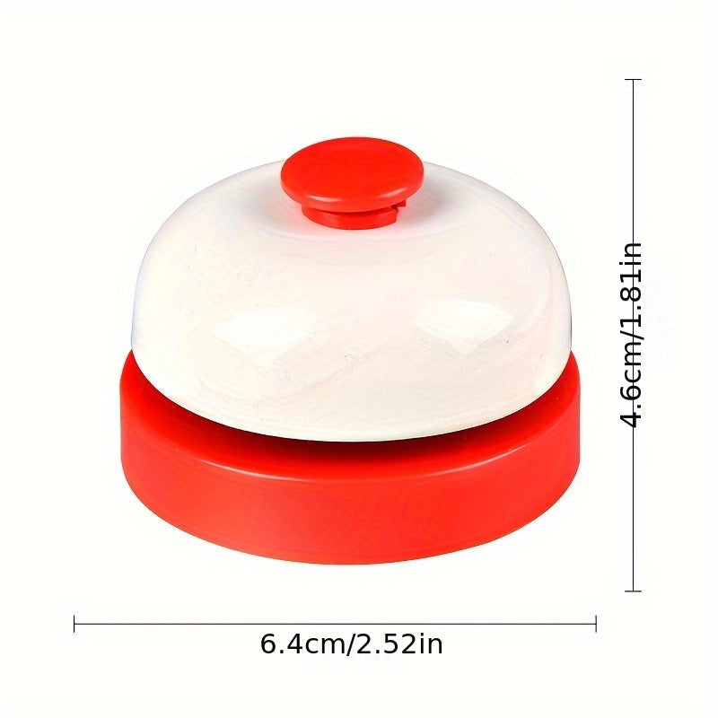 Colorful Metal Hand Bell with Clear Ring Tone for Desk Table Pet Alerts