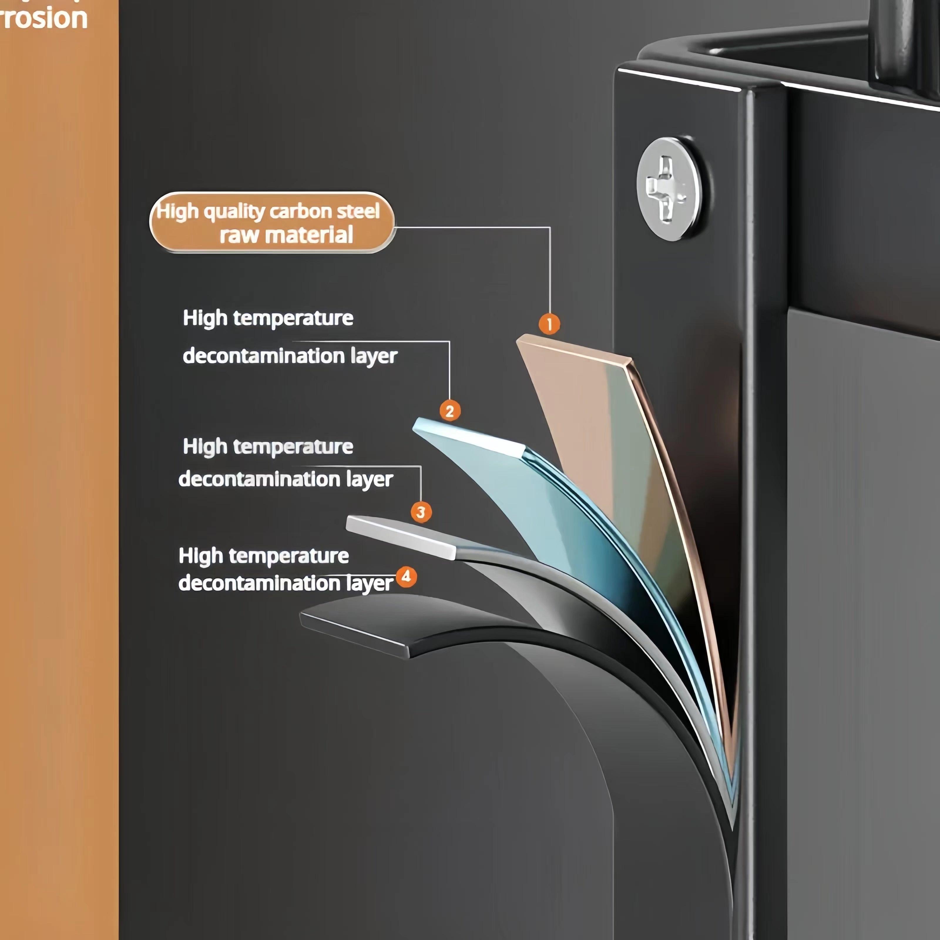 Space-Saving Double Dish Rack with Drainer and Cutlery Holder for Kitchen Organization