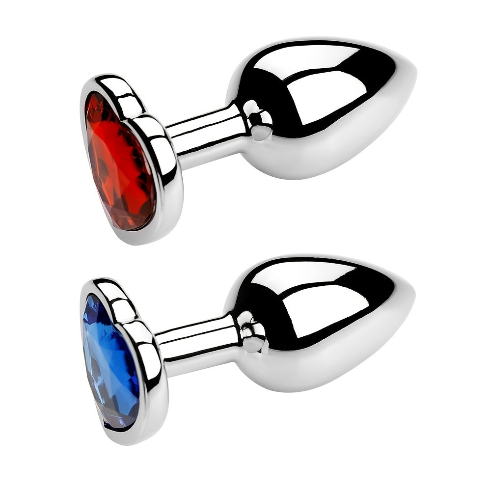 Унисекс силиконовая анальная пробка в форме сердца для личного секс-игрушки массажер