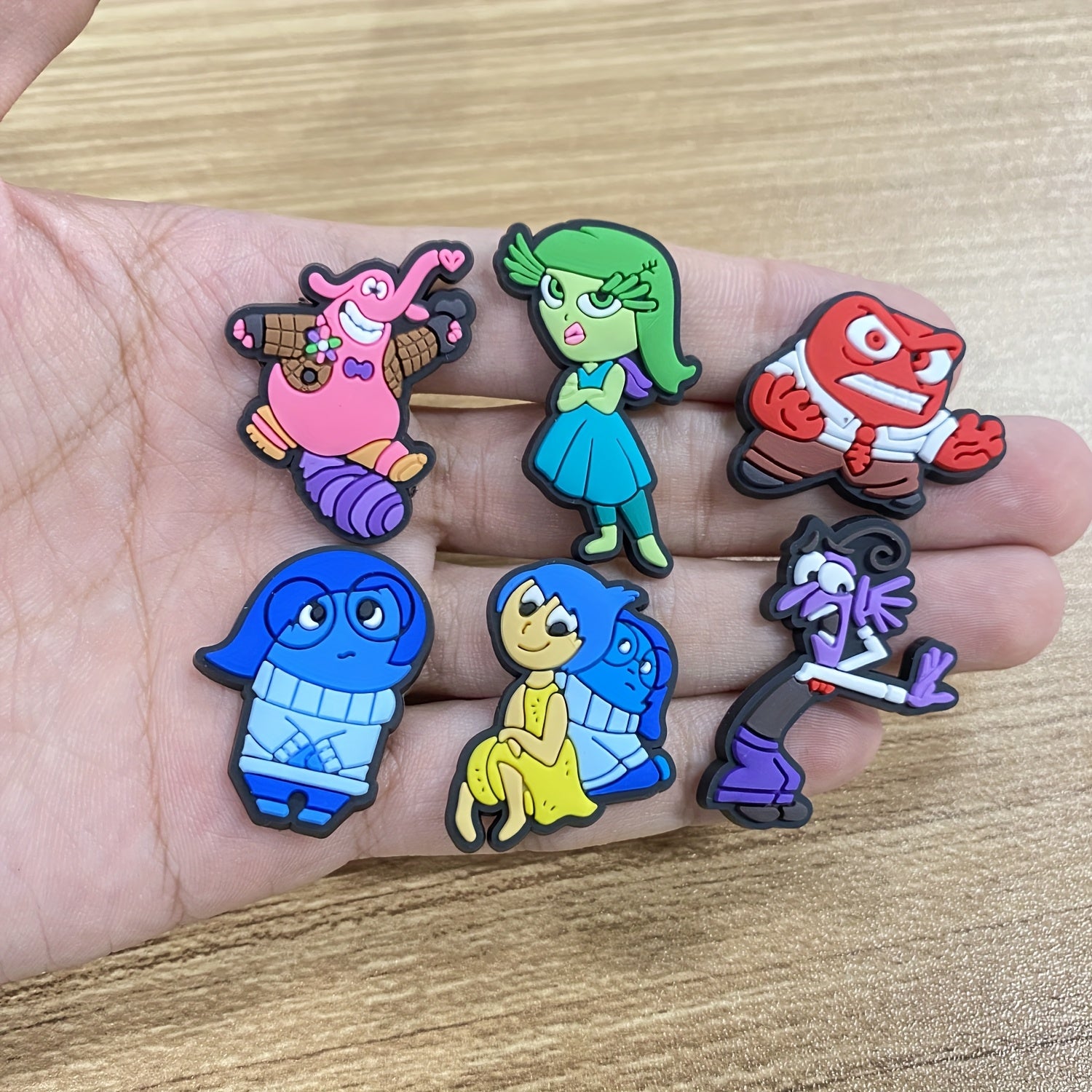 40 Pcs Kids Shoe Charms PVC Decorations for Bubble Slides with Buttons