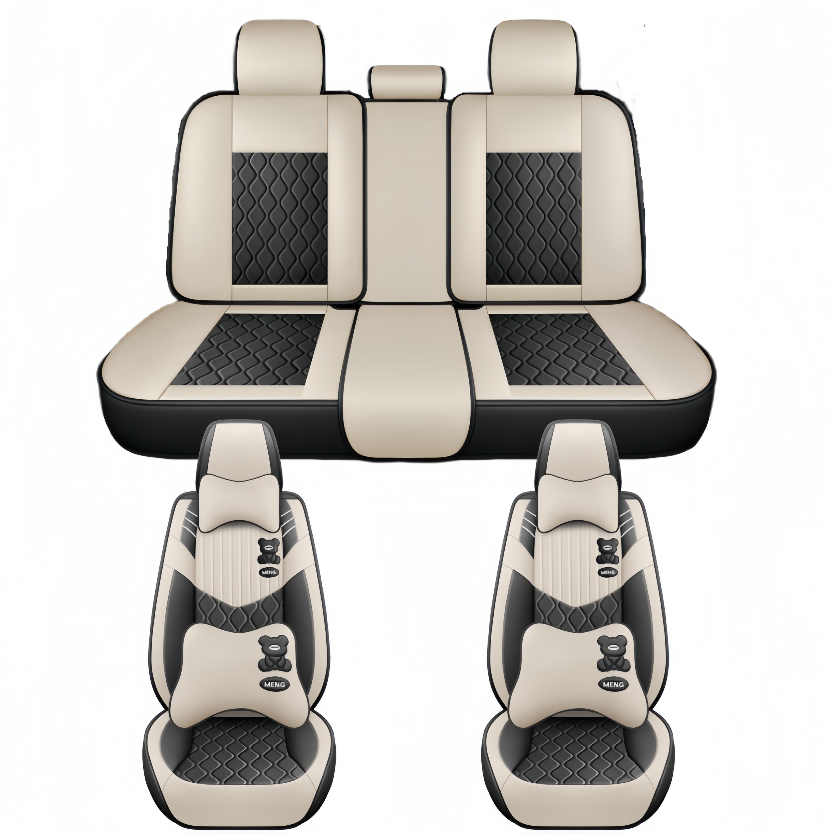 Universal avtomobil o'rindiq qoplamalari barcha mavsumlar uchun to'liq qamrov universal moslik