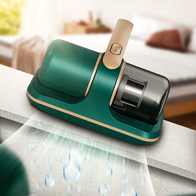 Kuchli, simsiz va USB orqali zaryadlanadigan portativ changyutgich, to'shak, divan va gilamlarni tozalash uchun ideal. Zamonaviy filtr tizimi, LED displey va nafis yashil va oltin ranglari bilan jihozlangan.