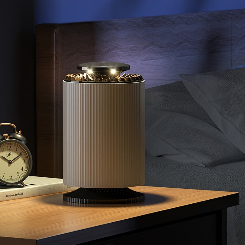 USB-Powered Air Purifier for Home Office Living Spaces Odor Elimination