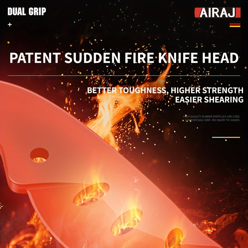 Heavy-Duty Pruning Shears Alloy Steel Blades Ergonomic Grip Garden Fruit Tree Trimming