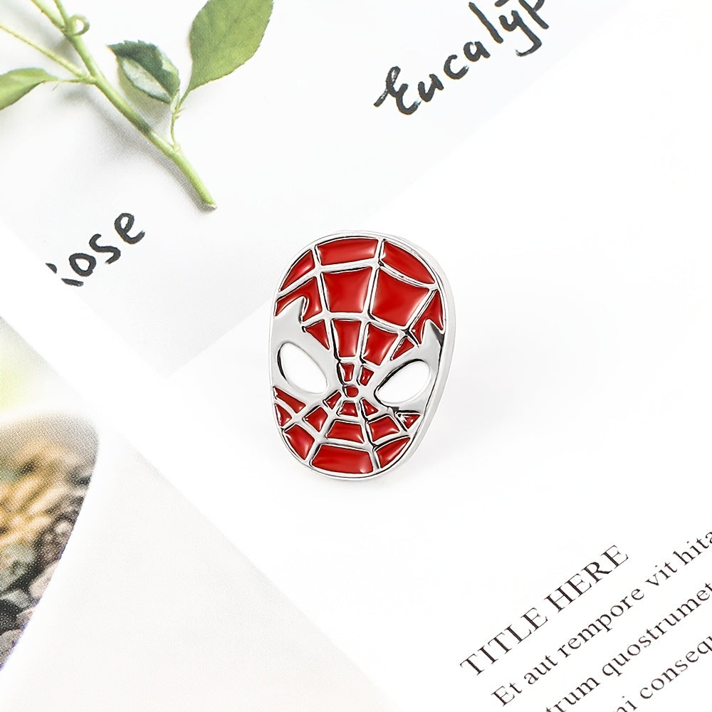 Set of 3 Anime Cartoon Enamel Pins Minimalist Alloy Brooches Irregular Shapes for Clothing Backpack Accessories