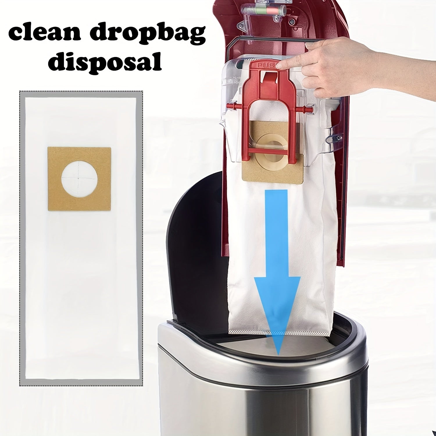 10 ta paket vakuum changyutgich sumkasi, vertikal modellari uchun, Y Z YZ almashtirish qismlari