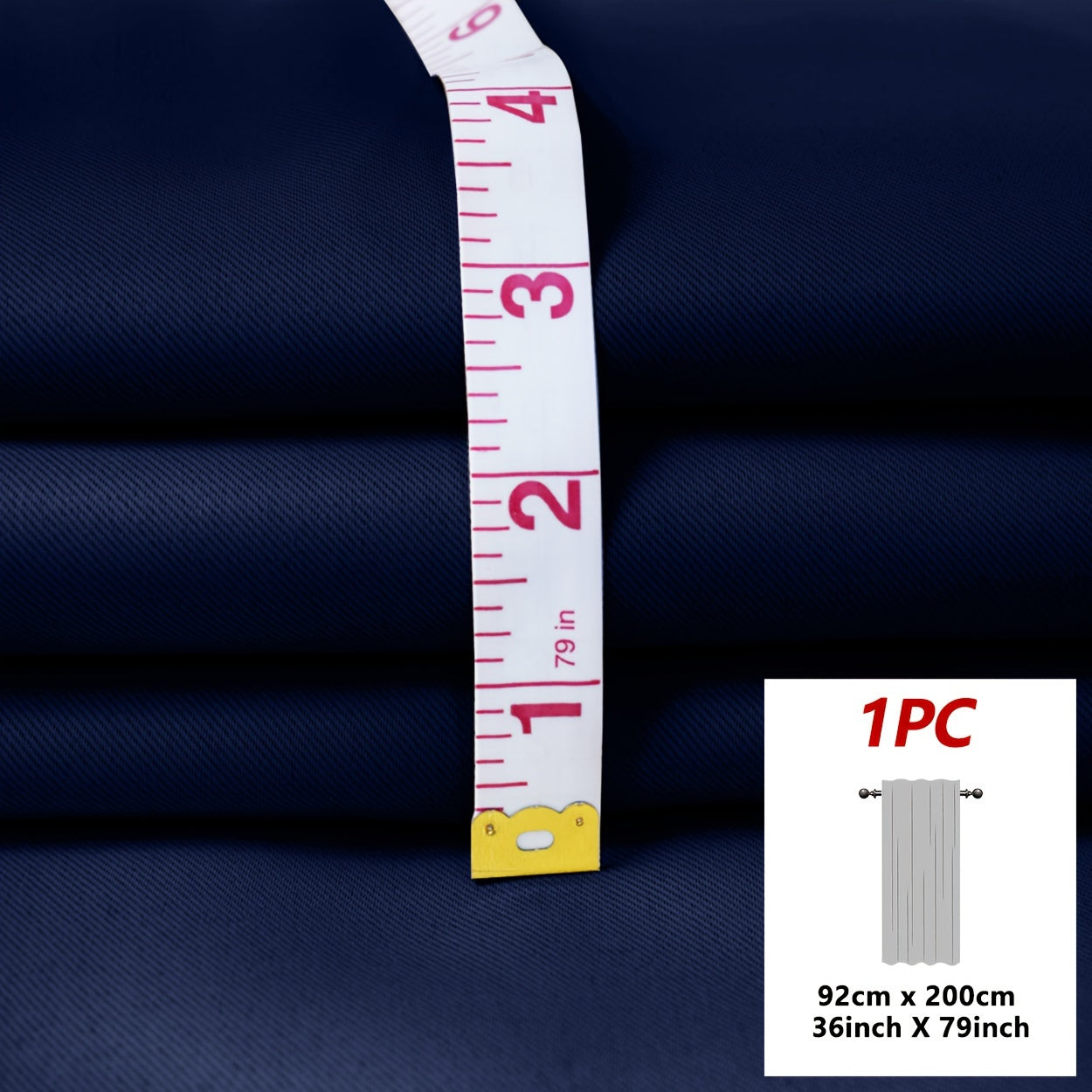 Thermal Curtains Insulated Window and Door Blockout for Winter Modern Home