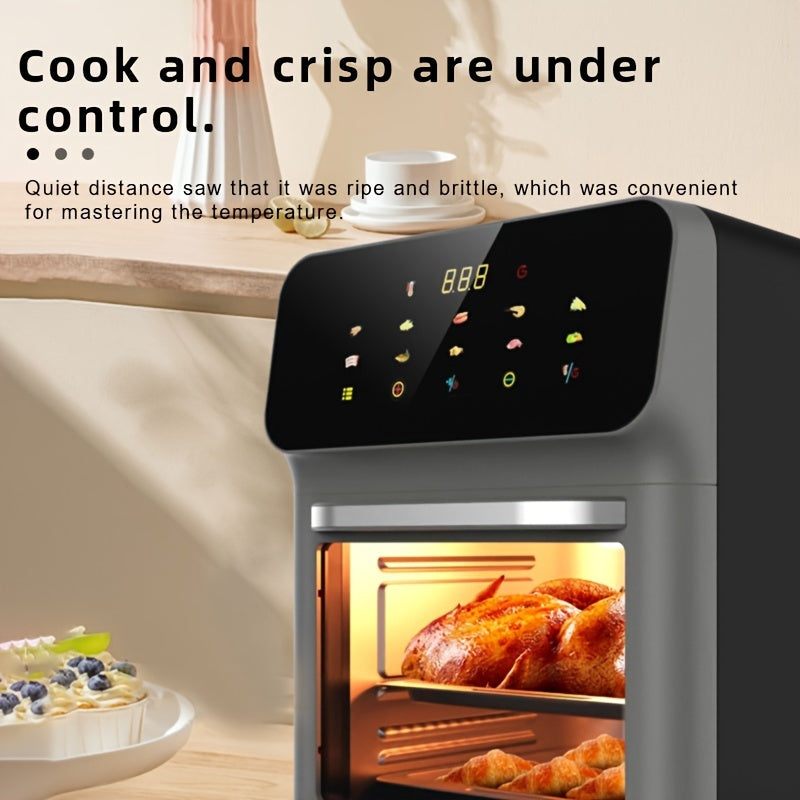 Katta hajmli va yopishmaydigan panaga ega ko‘p funksiyali havo qovurish moslamasi.