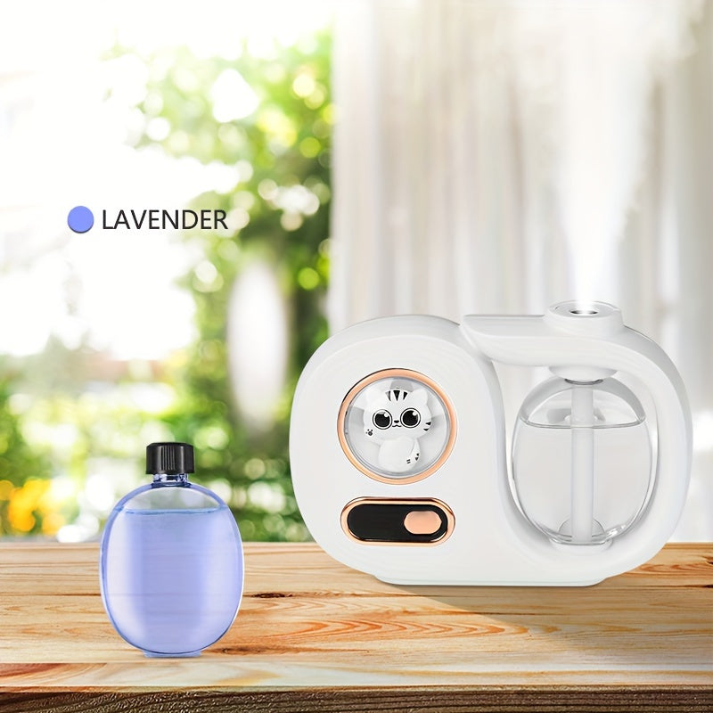 Автоматический набор диффузора эфирных масел с таймером, цифровым дисплеем, ночником для спальни, ванной комнаты, офиса