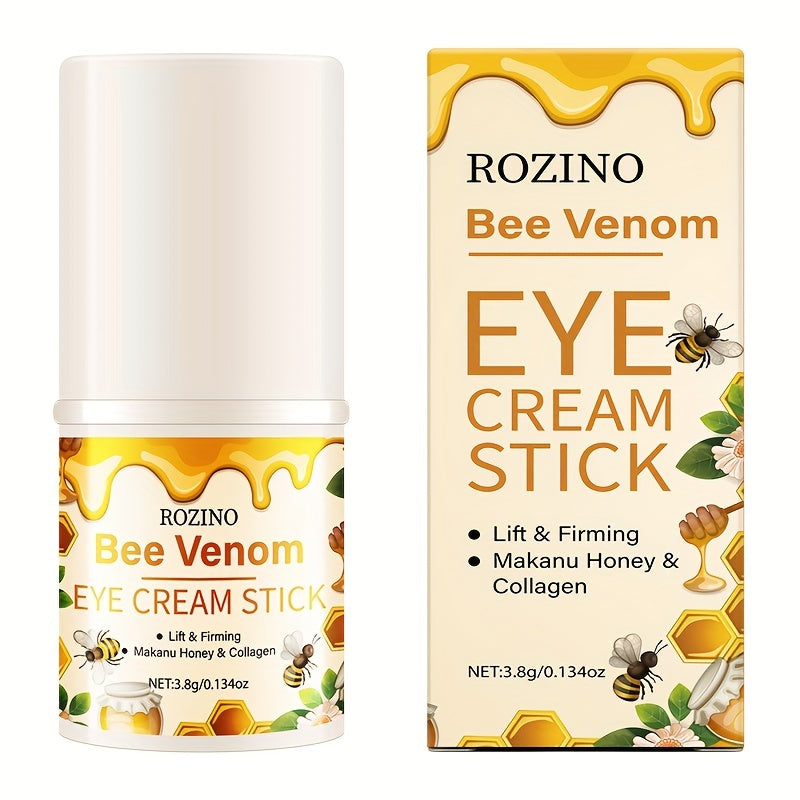 Unisex 3.8g Bee Venom Eye Cream Stick Moisturizing Brightening