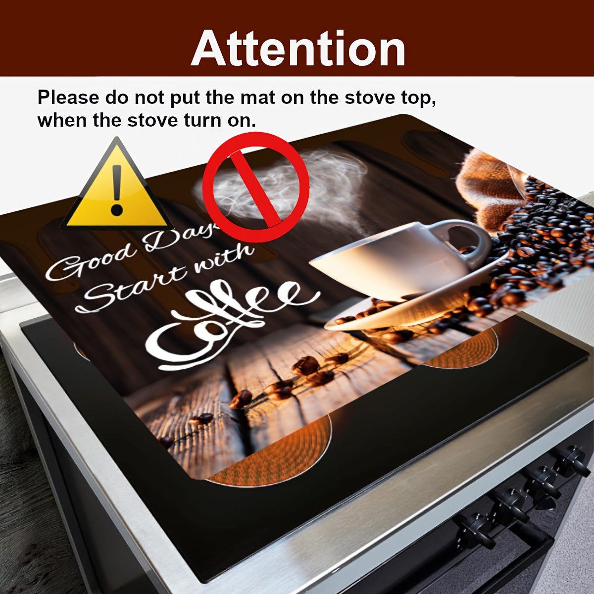 Kuchka pechka himoya mato 28.5x20.5 dyuym, suv o'tkazmaydigan, sirg'almas, diatom loy