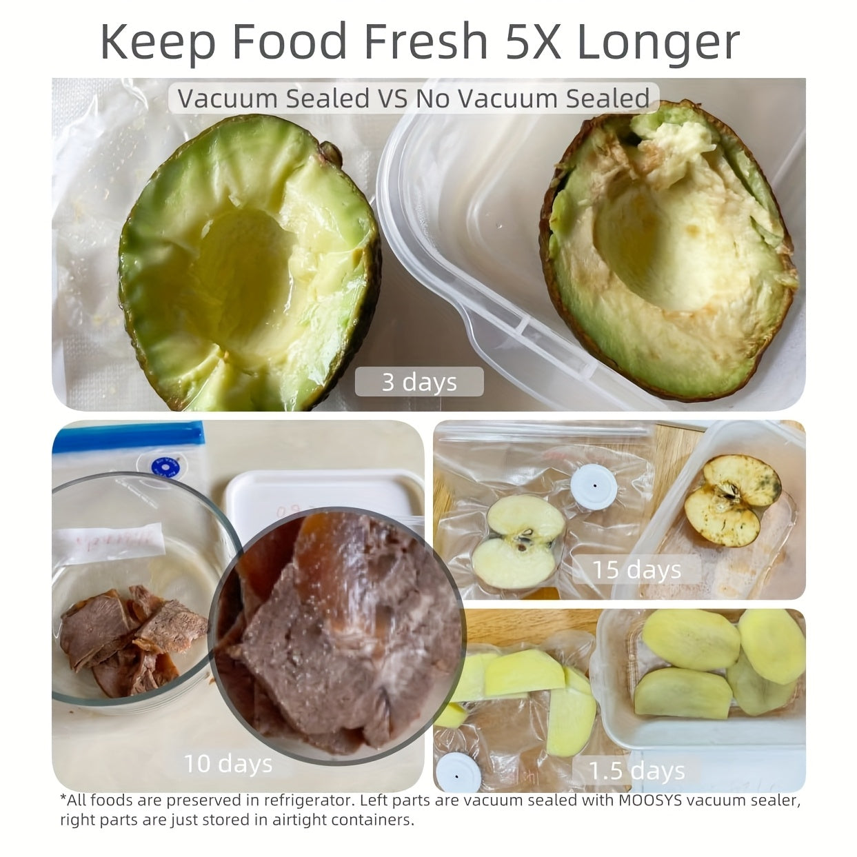 12та қайта ишлатилиши мумкин бўлган сумкалар билан кичик вакуумли герметиклаштирувчи, саёҳат учун стейк пакетлаш ва музлатиш