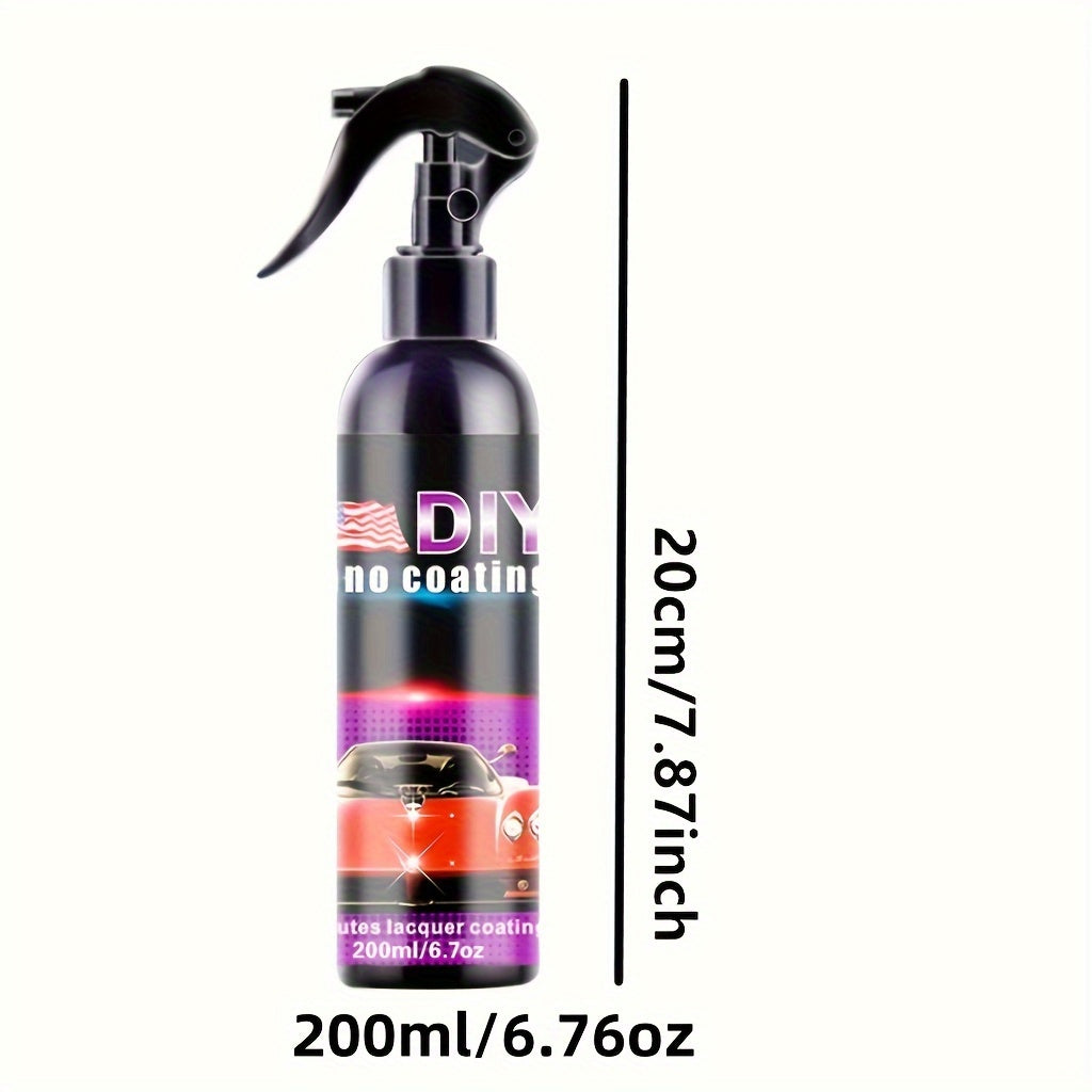 Car Ceramic Coating Spray For All Vehicles Quick Shine Liquid Wax
