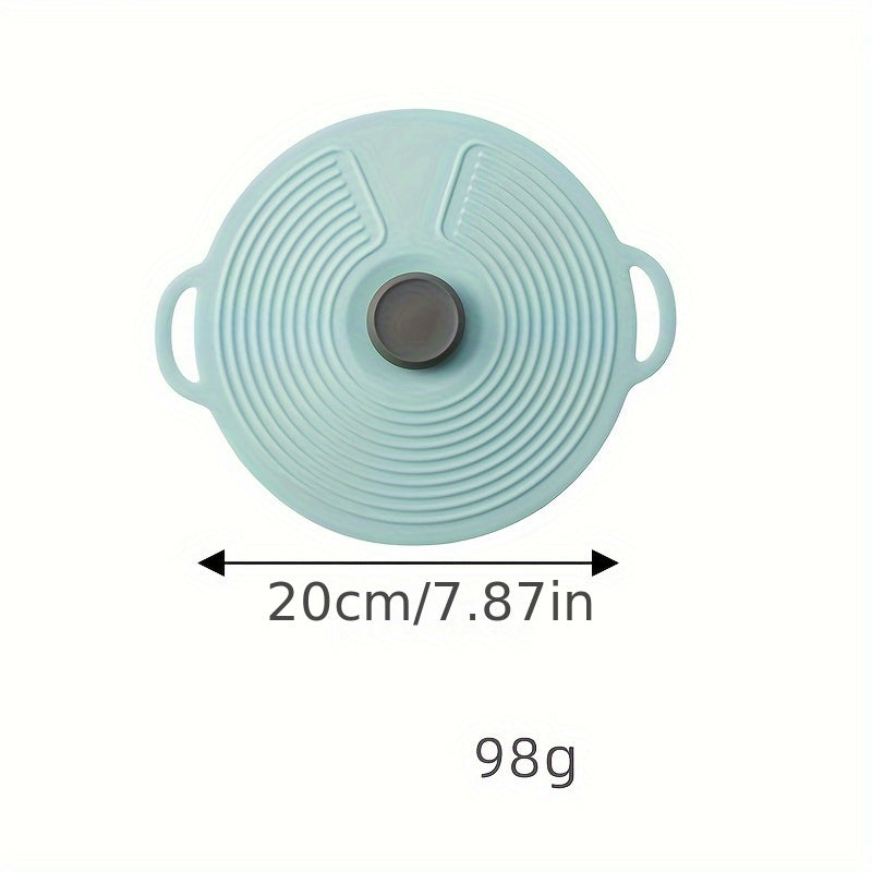 Silicone Lids Set Non-Stick Oven-Safe Dishwasher-Friendly Kitchen Covers in Green Pink Blue
