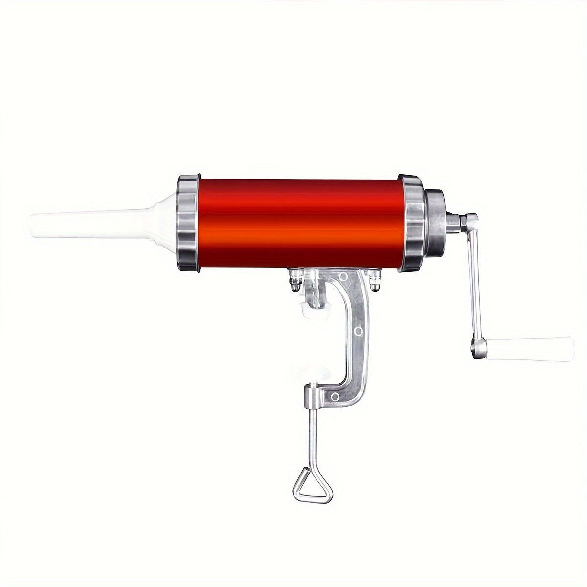 Sausage Stuffer Machine, Durable Metal, Large Caliber for Meat and Poultry