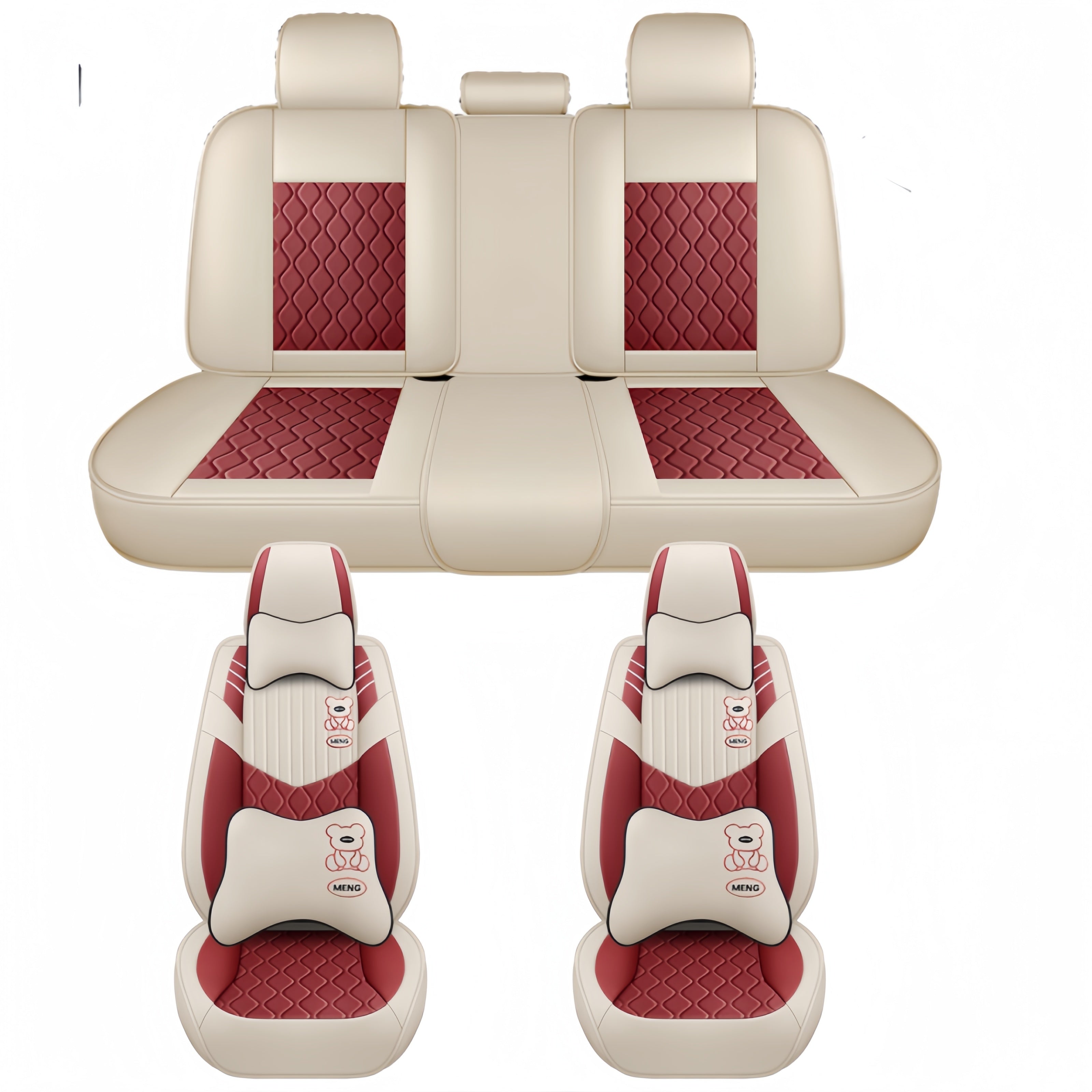 Universal avtomobil o'rindiq qoplamalari barcha mavsumlar uchun to'liq qamrov universal moslik