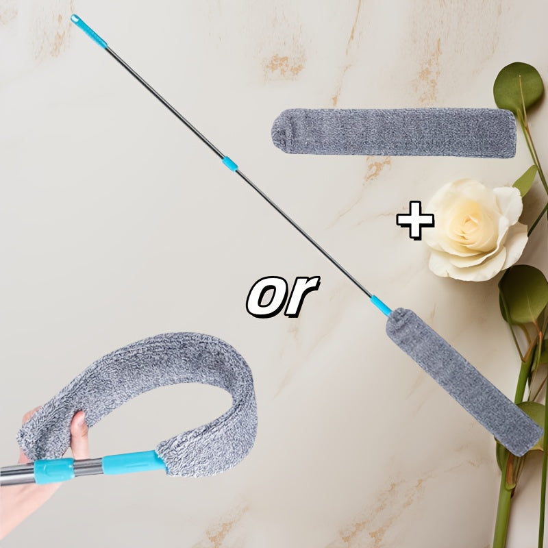 Elektr yoki batareya talab qilmaydigan mikroto'lqinli fan tozalash to'plami, turli sohalar uchun mos, masalan, yashash xonasi, yotoqxona, oshxona, ochiq joylar va hojatxona.