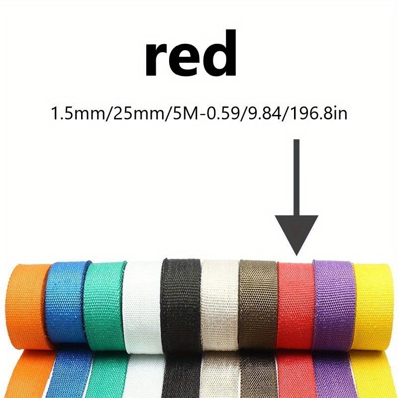 High-Temp Resistant Glass Fiber Insulation Tape 5m Multi-Color Heat Wrap