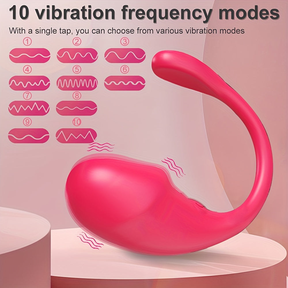Adult Wireless G-Spot Vibrator with App Remote Clit Stimulator Egg
