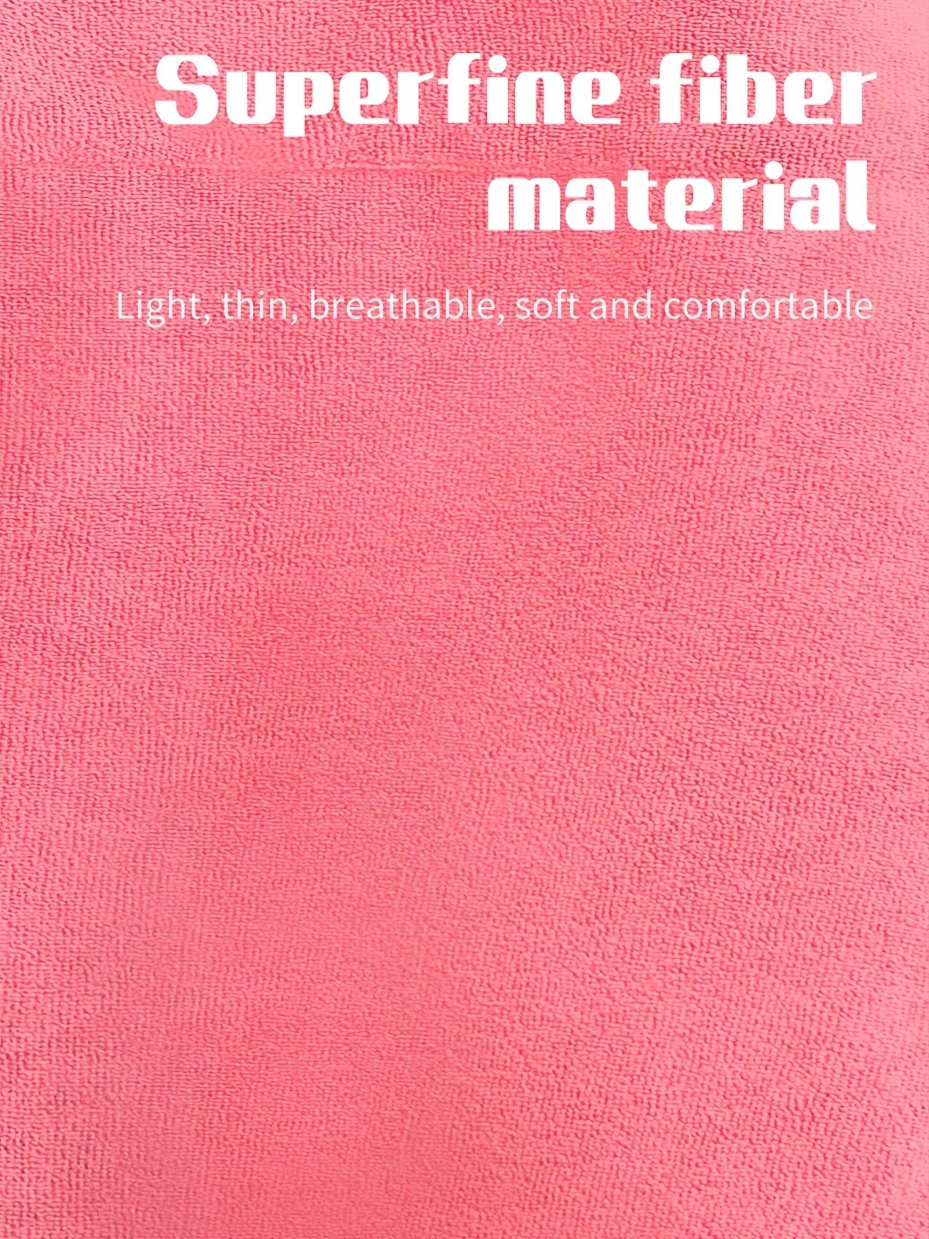 Men's Quick-Dry Hooded Towel Robe with Split Hem for Home and Bath