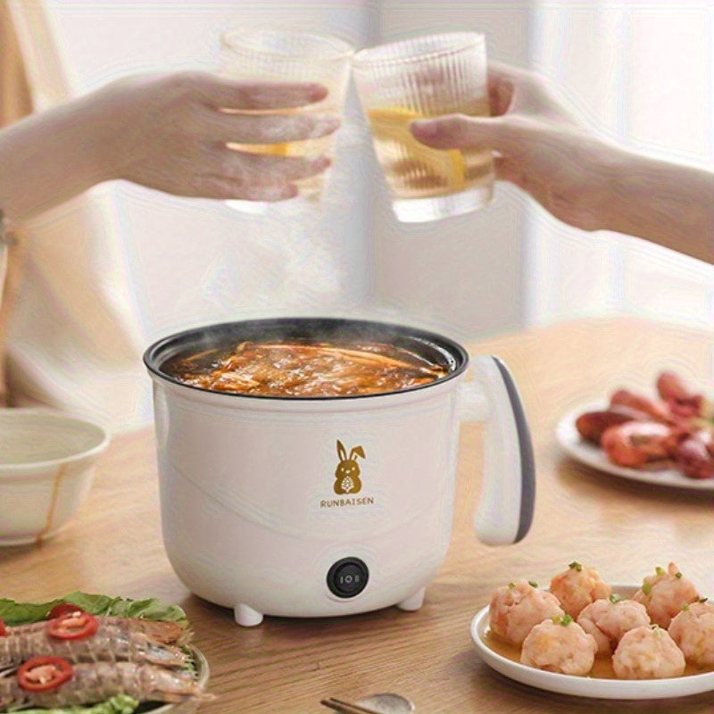 Kichik ovqatlar uchun qulay elektr issiq idishi, yotoqxona uchun, ko‘p maqsadli, PP material