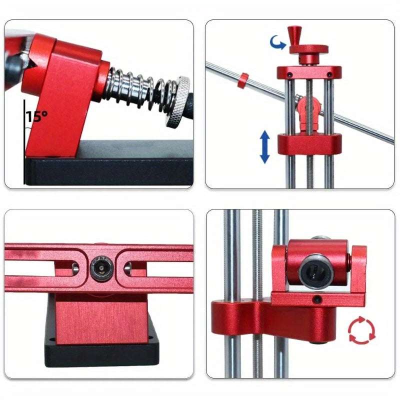 Reversible kitchen knife sharpener with diamond and ruby stones adjustable for home use