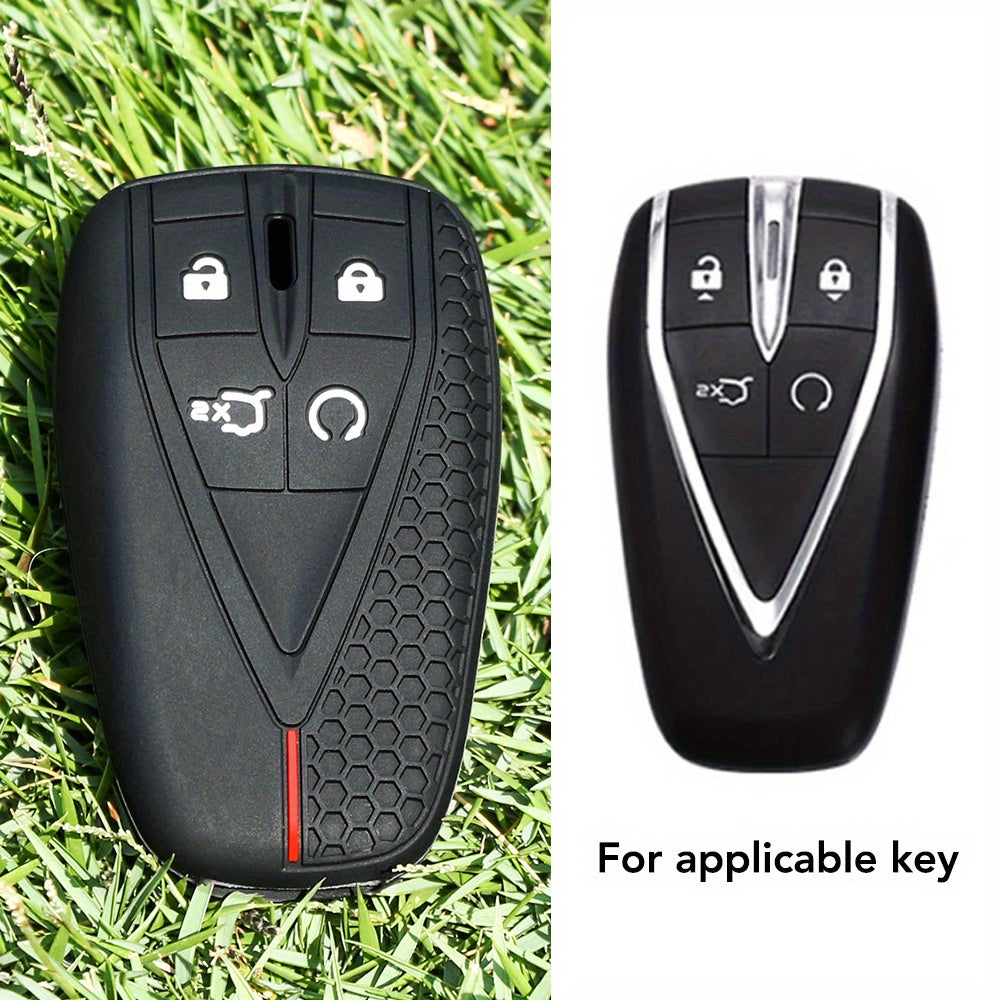 Silicone Car Key Cover Universal for SUV Keychain Accessories