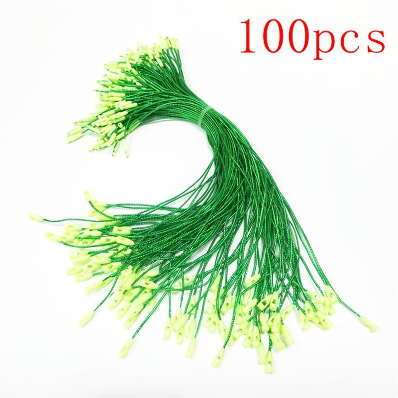 100/300 piezas de hilo de oro y plata de 20cm para decoraciones de árbol de Navidad