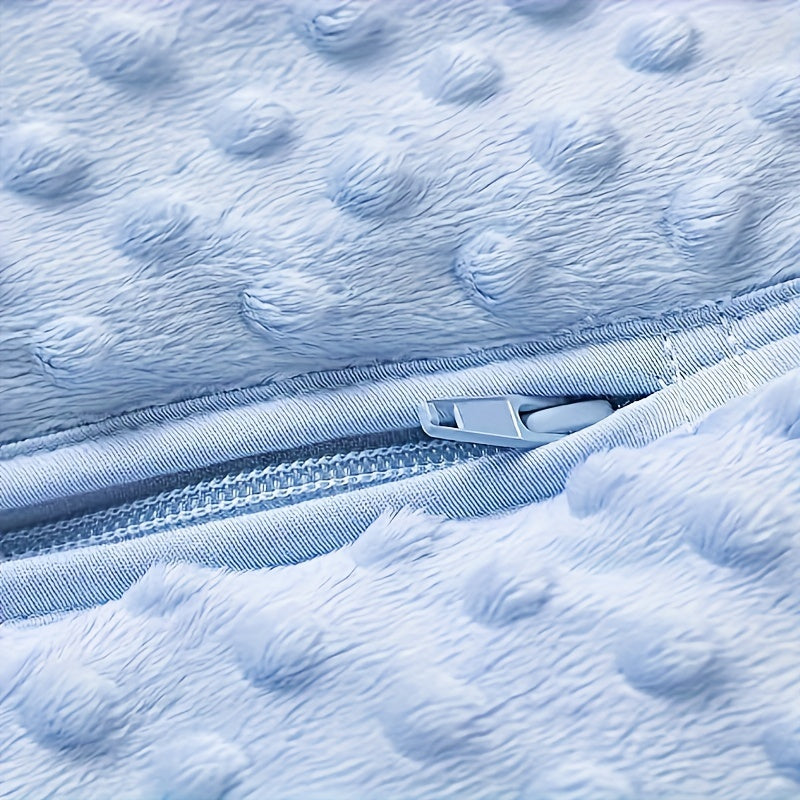 Yangi tug'ilganlar va kichkina bolalar uchun bolalar uyqu sumkasi 2.5 TOG Minky Dot paxta uyqu sumkasi