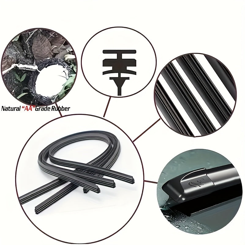 Har havoda shisha tozalash uchun avtomobil uchun shisha tozalash qog'ozlari 60.96cm 50.8cm Izsiz tozalash