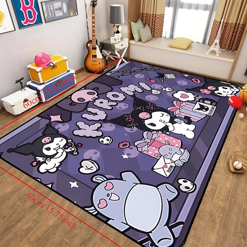 Soft Area Mat with Non-Slip Backing for Bedroom Entryway Hallway Decoration