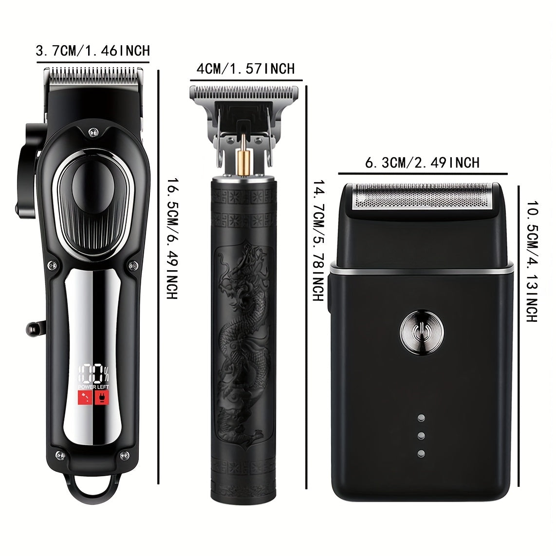 Беспроводной электробритва для мужчин, для всех типов волос, подарок