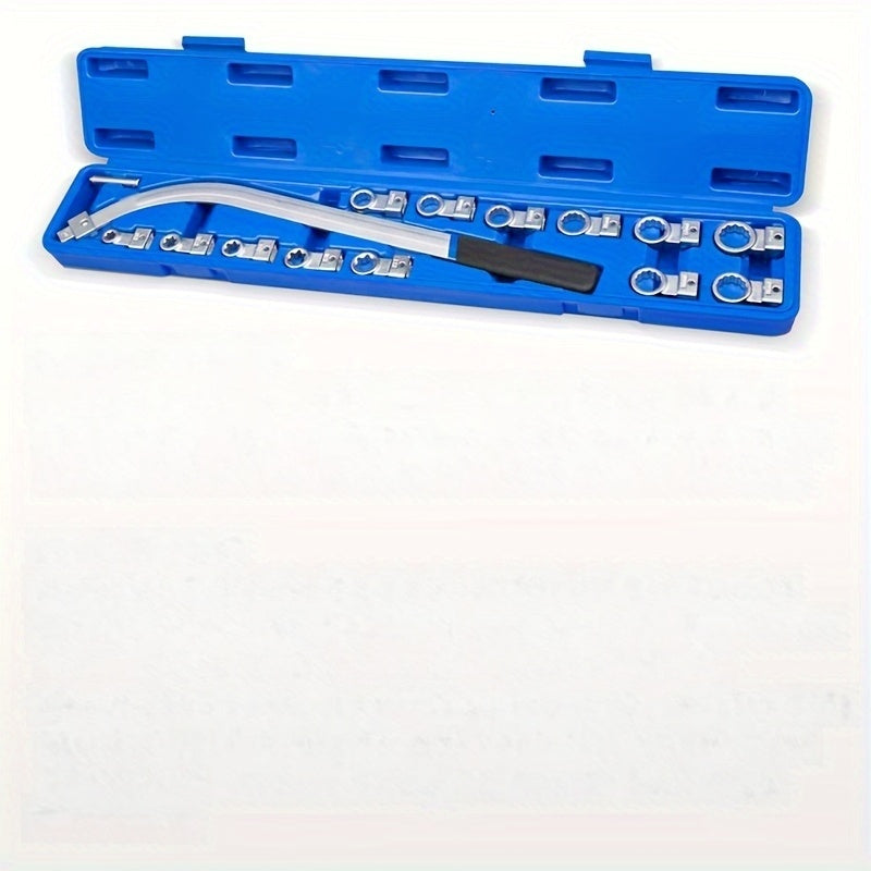 15 Piece Carbon Steel Timing Belt Tensioner Pulley Wrench Set 12-Point 12-19mm