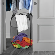 Laundry Basket with Large Folding Design Mesh Storage for Dirty Clothes