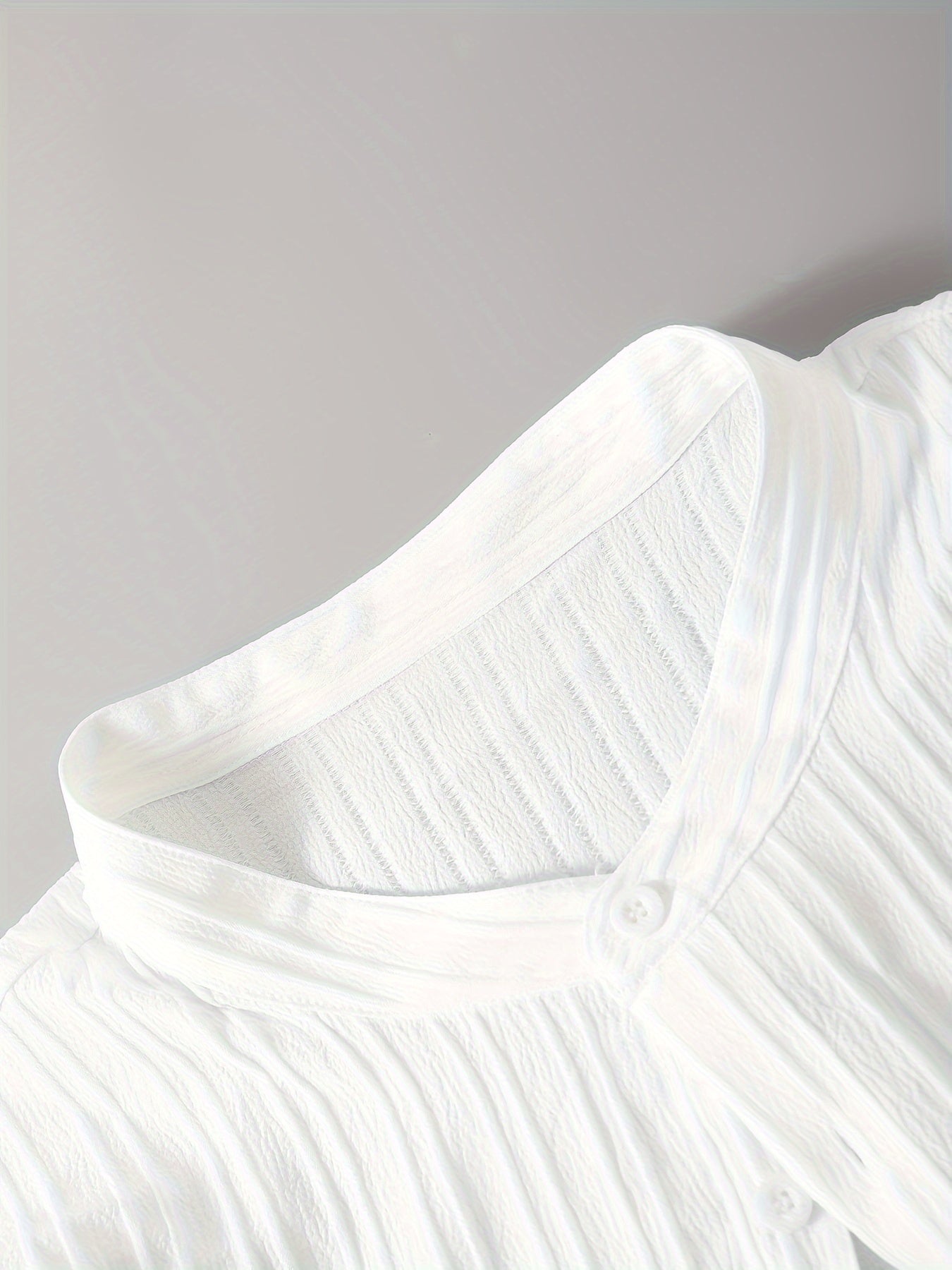 Men's Plus Size Casual 2-Piece Shirt and Sweatpants Set Polyester Large