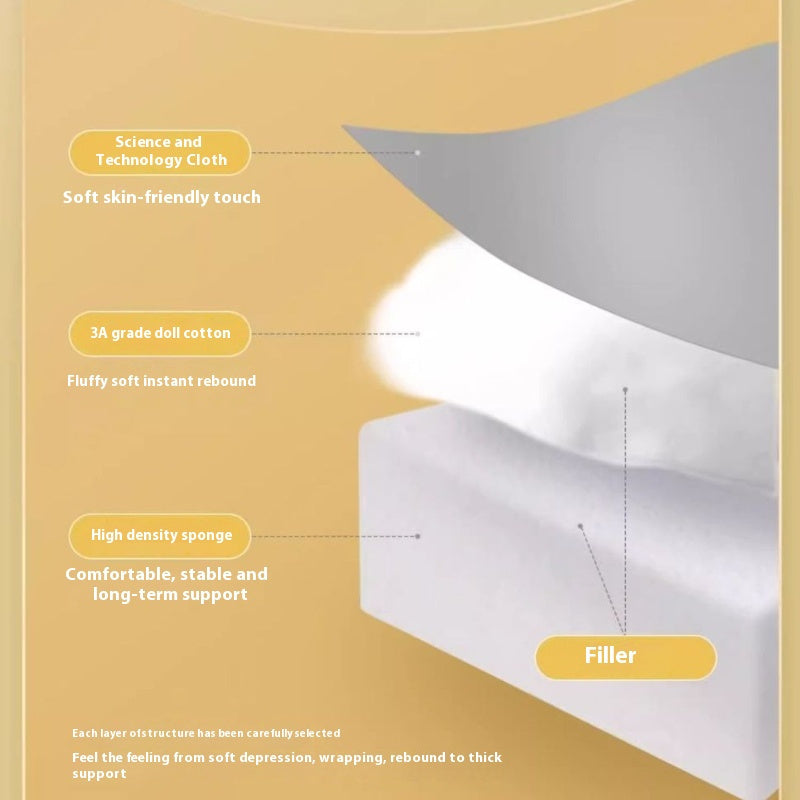 Adult Nordic Style Rocking Lounge Chair with Handle Recliner and Washable Tech Cloth