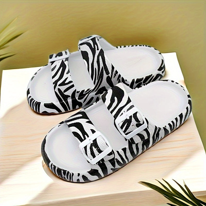 Women's Solid Color Slip-Resistant Quick-Dry Home and Outdoor Slippers