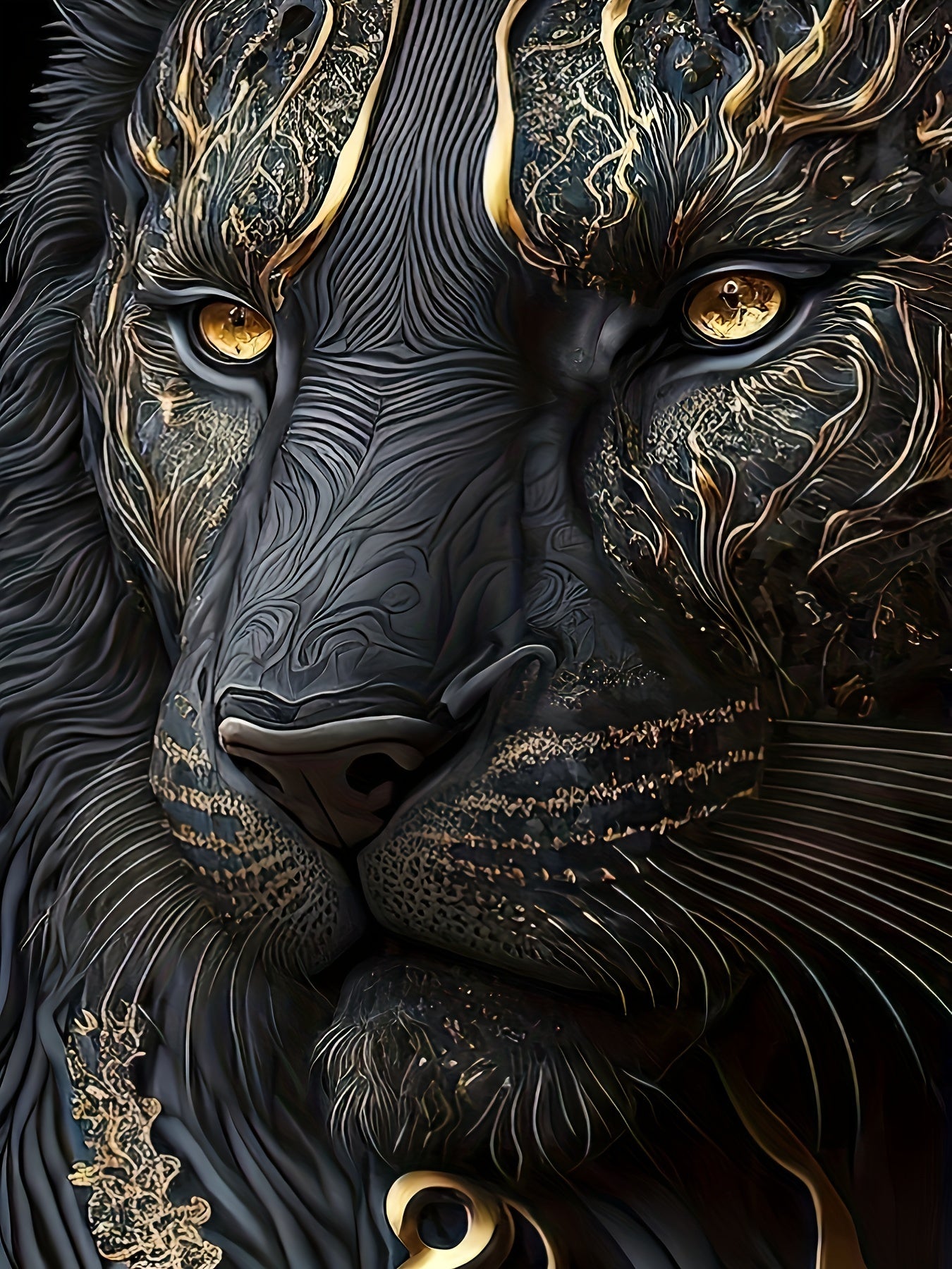 Erkaklar uchun 3D animatsiyali, krujka bo'yinli, qisqa yengli, yozgi moda uchun ko'cha va sport kiyimlari uchun ideal bo'lgan Lion tasvirli futbolka.