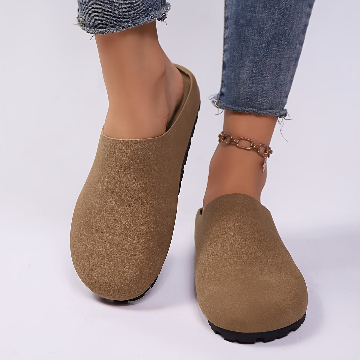 Women's Slip-On Platform Shoes Cushioned Insole Indoor Outdoor Flats