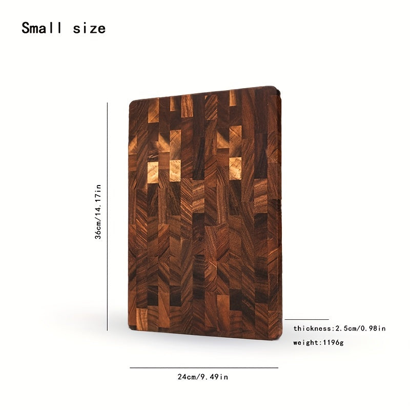 Black Walnut Wood Cutting Board Rectangular for Fruits Vegetables Holiday Use